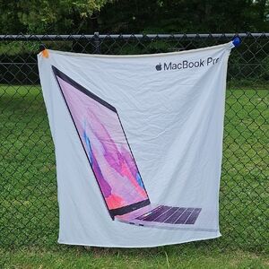 Apple MacBook Pro Advertising Sign 51" X 48"